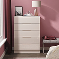 Henshaw Cashmere 5 Drawer Chest from Roseland Furniture