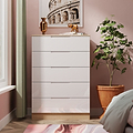Henshaw 5 Drawer Chest White Oak from Roseland Furniture