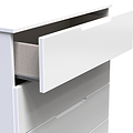 Henshaw 5 Drawer Chest White from Roseland Furniture