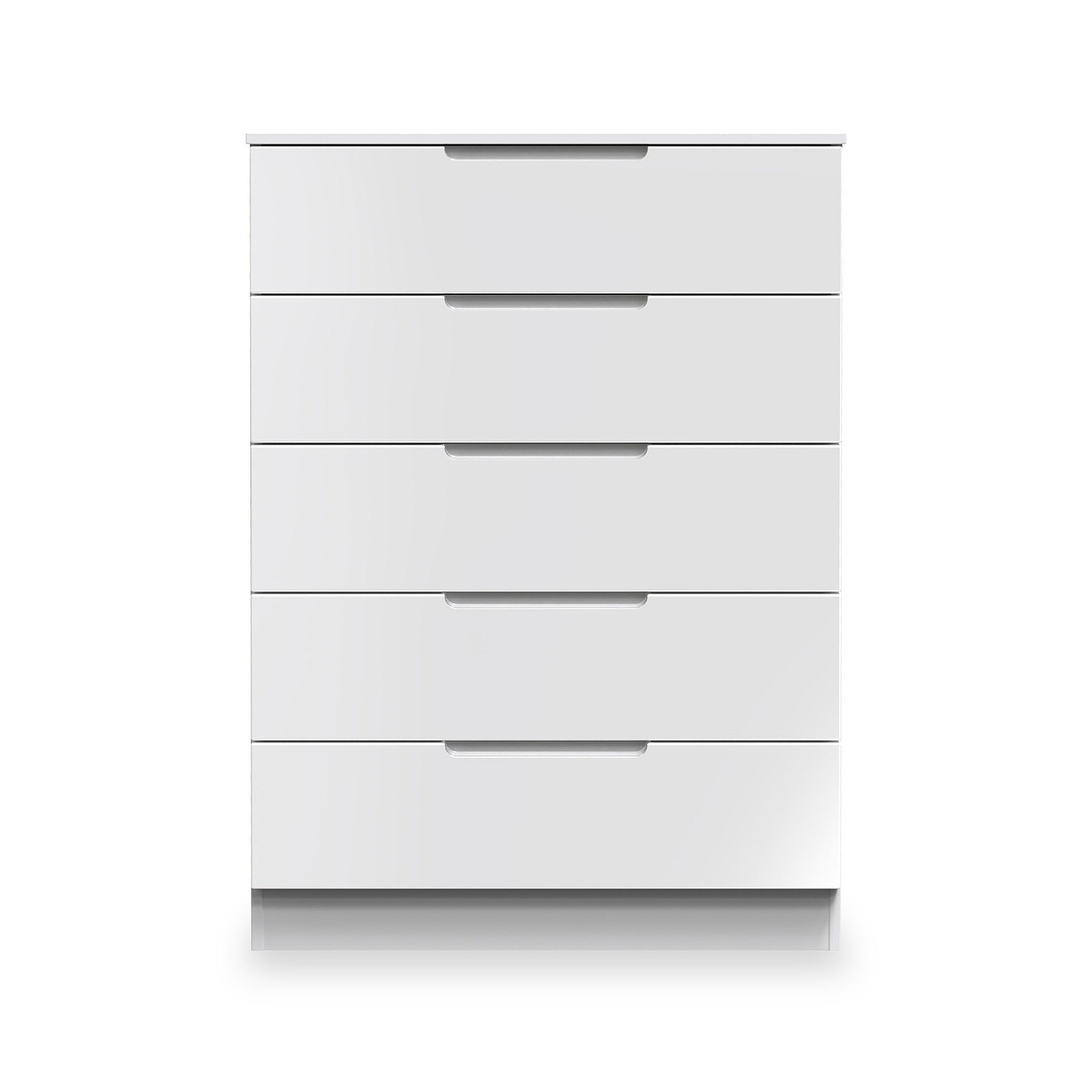 Henshaw 5 Drawer Chest White from Roseland Furniture