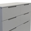 Henshaw 6 Drawer Chest Dusk Grey from Roseland Furniture