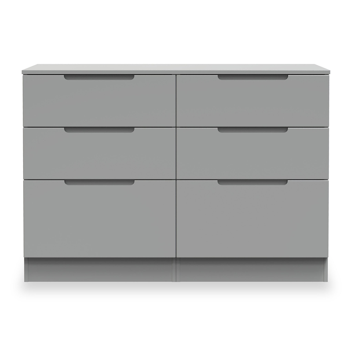 Henshaw 6 Drawer Chest Dusk Grey from Roseland Furniture