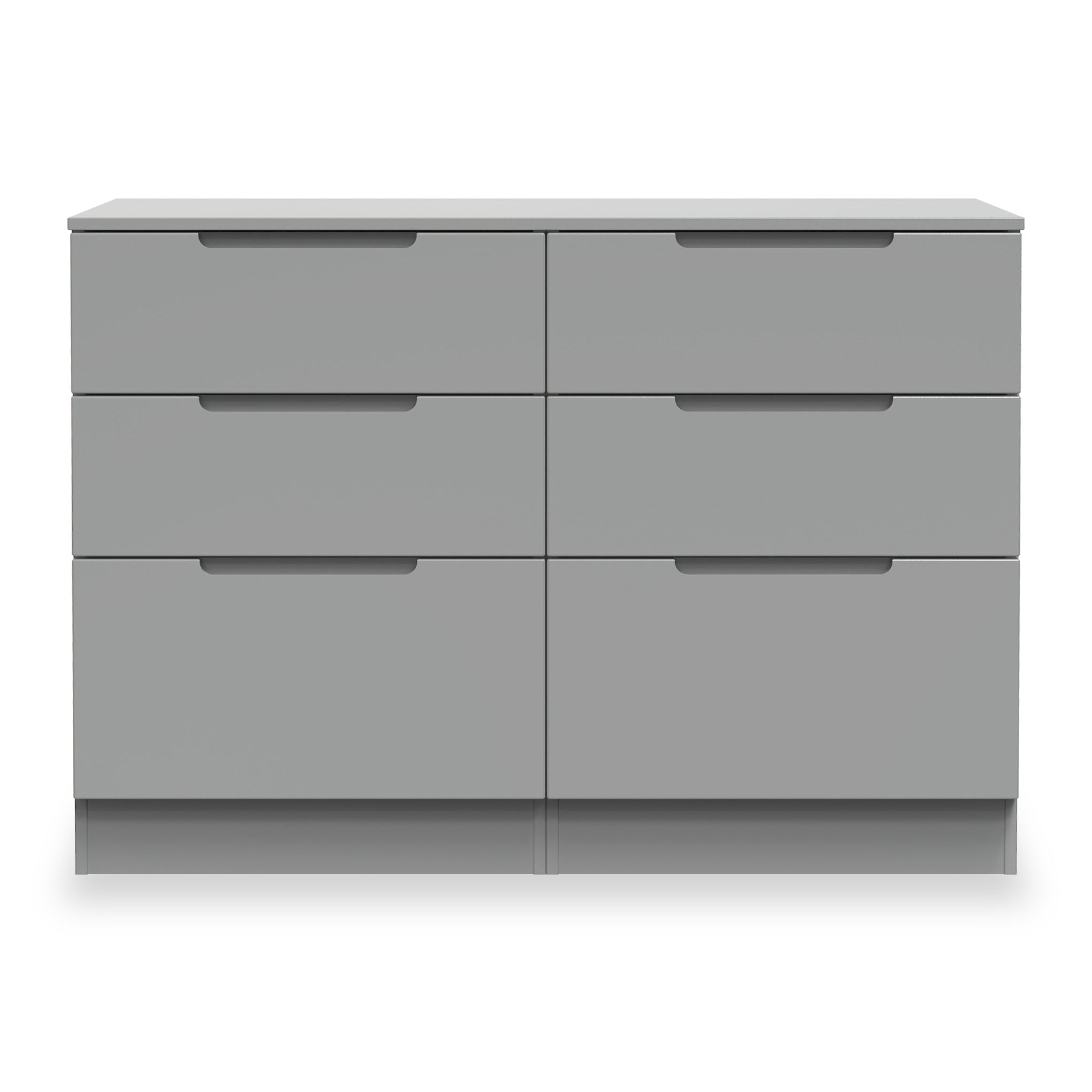 Henshaw 6 Drawer Chest Dusk Grey from Roseland Furniture