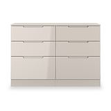 Henshaw Cashmere 6 Drawer Chest from Roseland Furniture