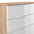 Henshaw 6 Drawer Chest White Oak from Roseland Furniture