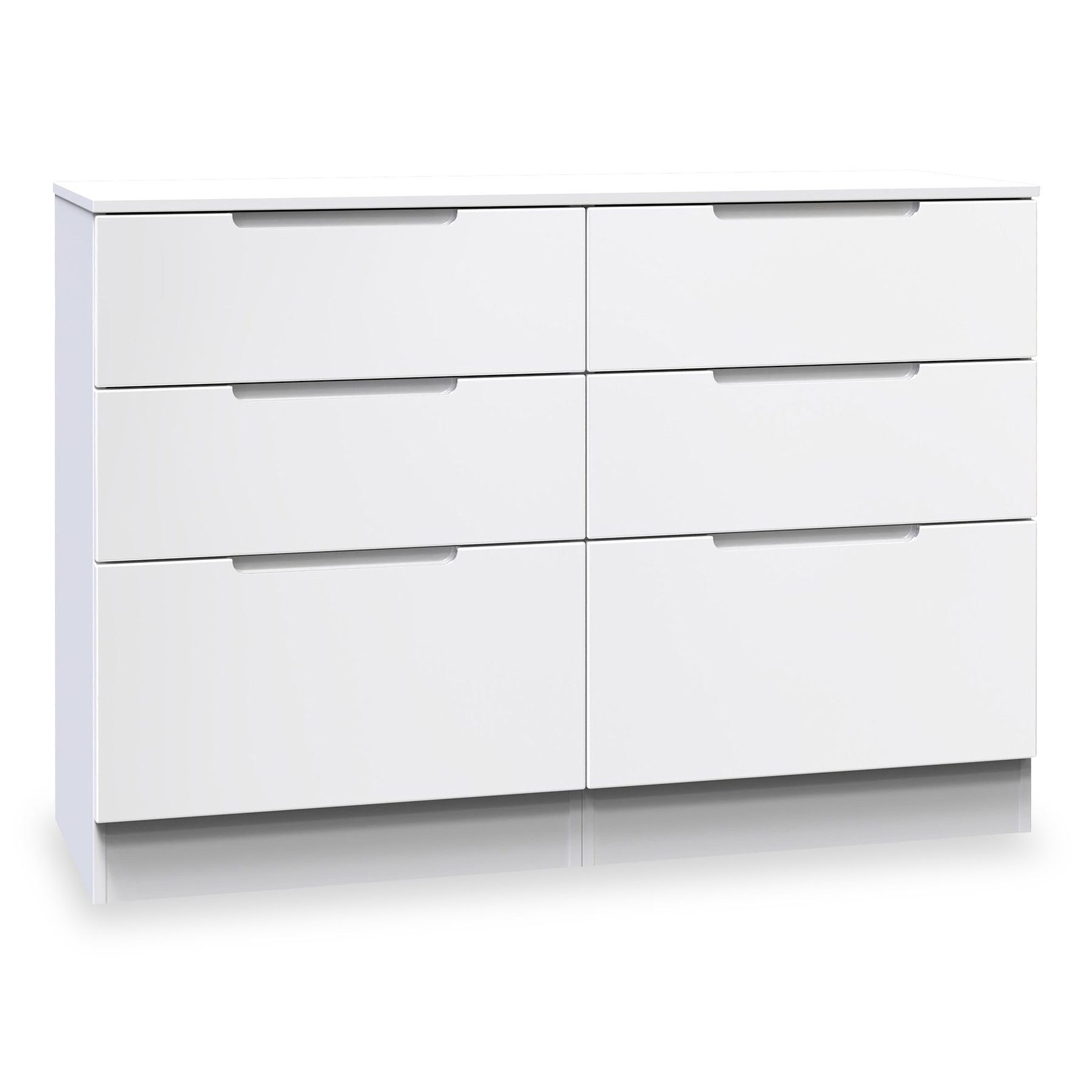 Henshaw 6 Drawer Chest White from Roseland Furniture