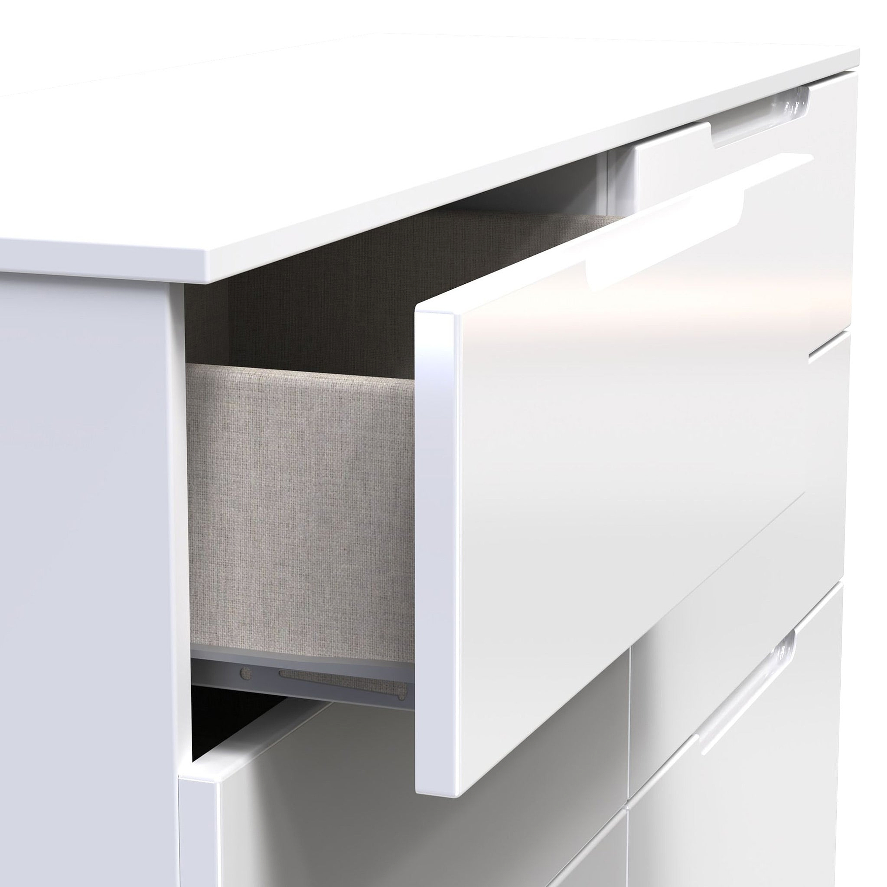 Henshaw 6 Drawer Chest White from Roseland Furniture