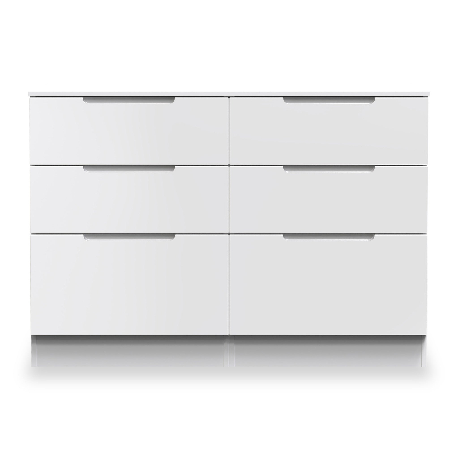 Henshaw 6 Drawer Chest White from Roseland Furniture