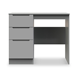 Henshaw 3 Drawer Dressing Table Dusk Grey from Roseland Furniture