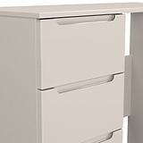 Henshaw Cashmere 3 Drawer Dressing Table from Roseland Furniture