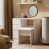 Henshaw Cashmere 3 Drawer Dressing Table from Roseland Furniture