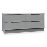 Henshaw 4 Drawer Bed Box Dusk Grey from Roseland Furniture