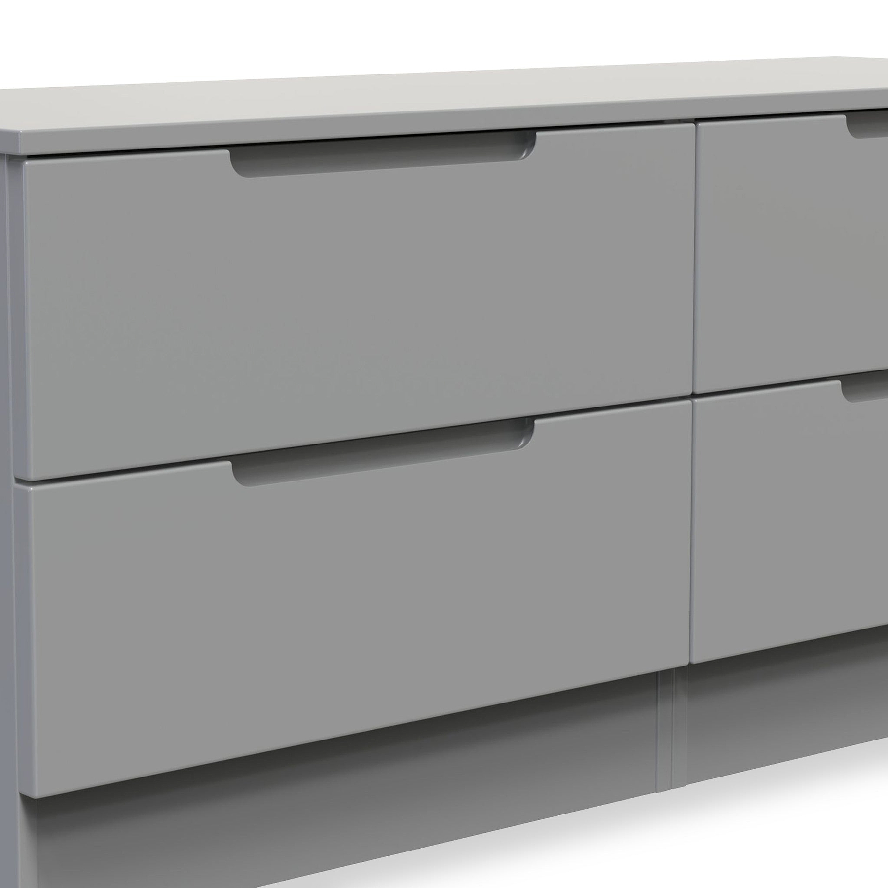 Henshaw 4 Drawer Bed Box Dusk Grey from Roseland Furniture