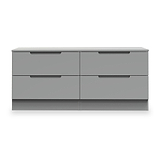 Henshaw 4 Drawer Bed Box Dusk Grey from Roseland Furniture