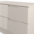 Henshaw Cashmere 4 Drawer Low Chest from Roseland Furniture