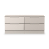 Henshaw Cashmere 4 Drawer Low Chest from Roseland Furniture