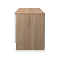 Henshaw 4 Drawer Bed Box White Oak from Roseland Furniture