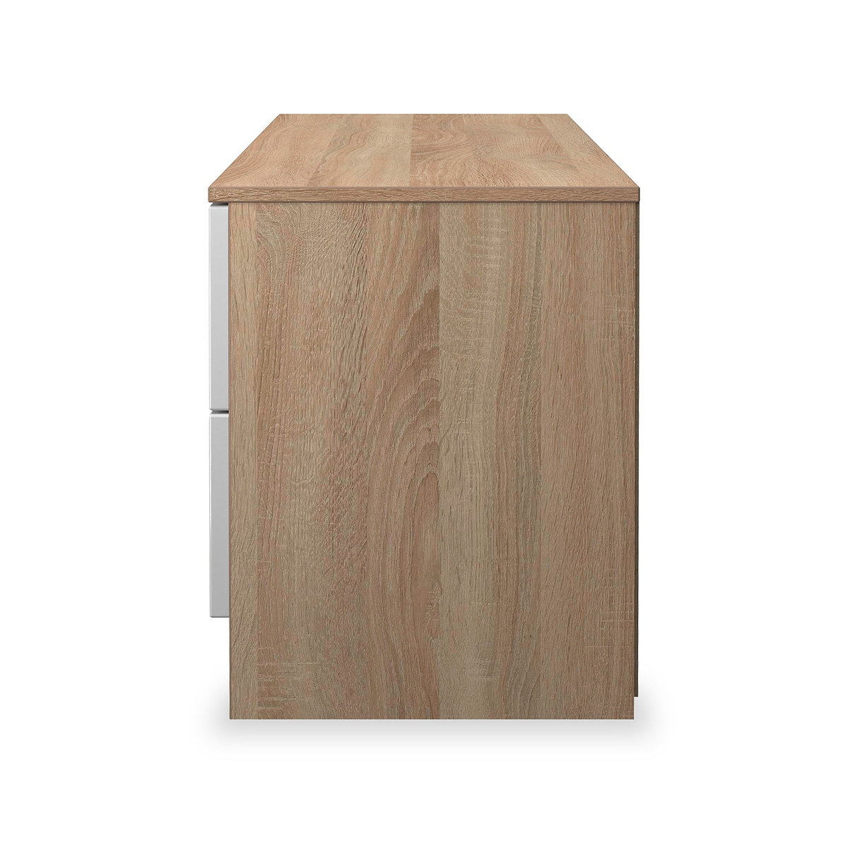 Henshaw 4 Drawer Bed Box White Oak from Roseland Furniture