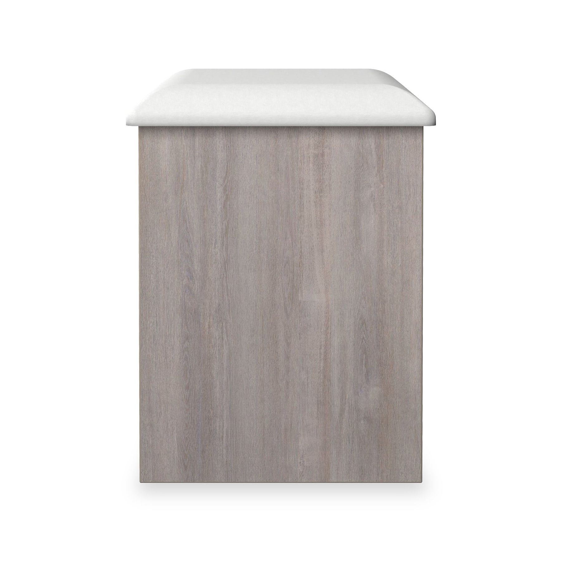 Henshaw Grey Oak Dressing Table Stool from Roseland Furniture