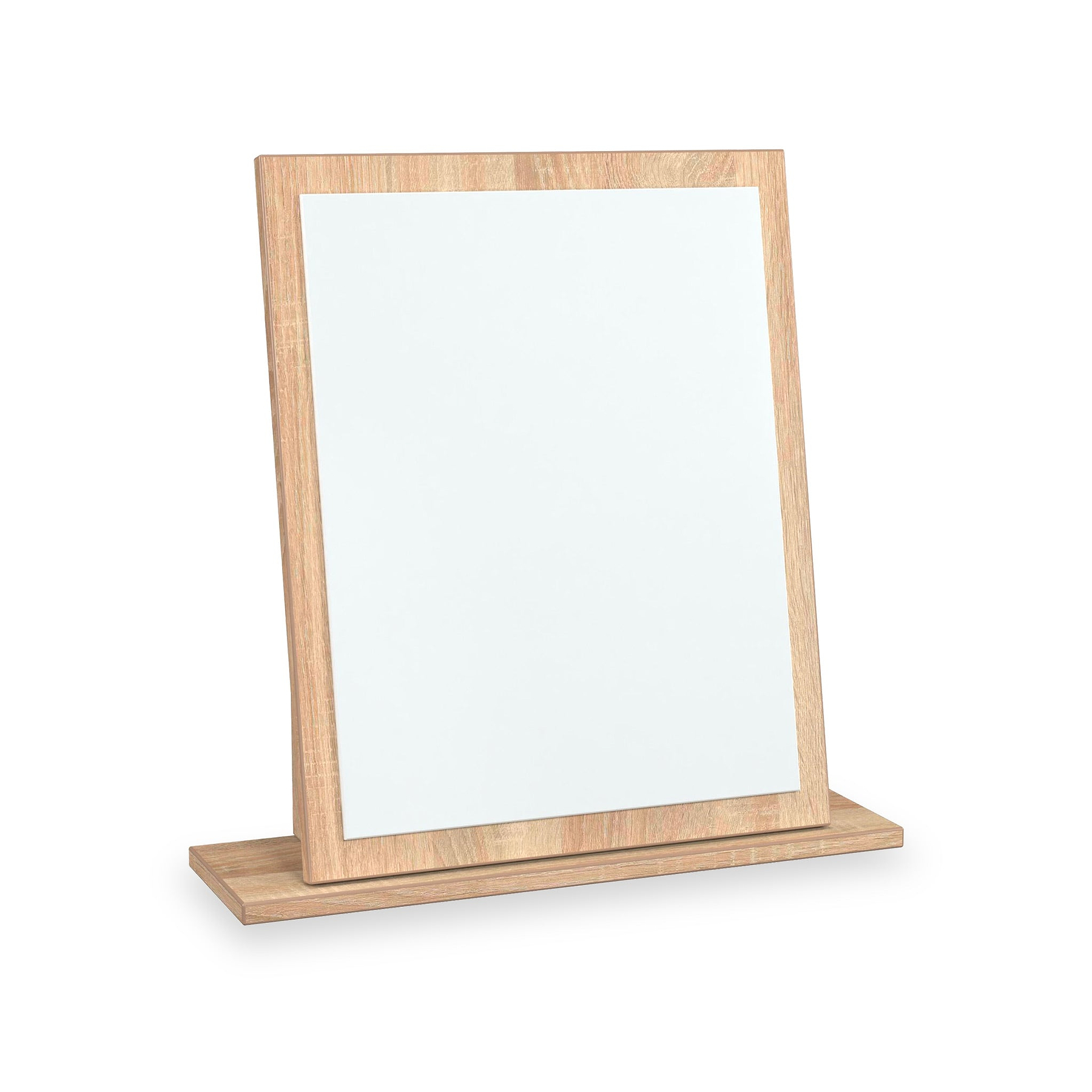 Henshaw Dressing Table Mirror White Oak from Roseland Furniture