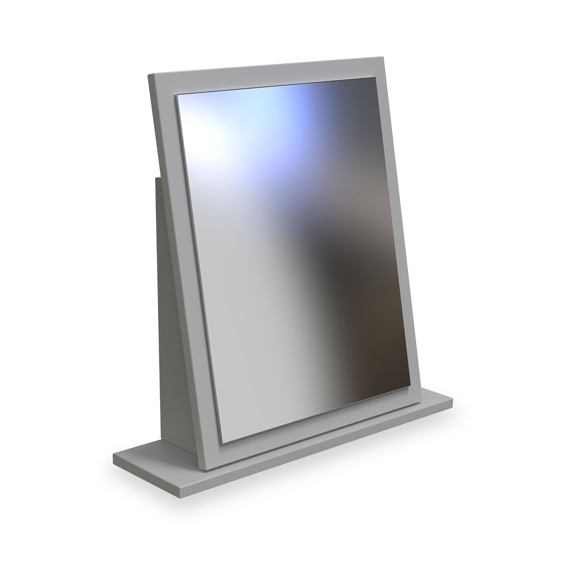 Henshaw Dressing Table Mirror Dusk Grey from Roseland Furniture