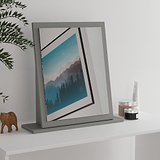 Henshaw Dressing Table Mirror Dusk Grey from Roseland Furniture