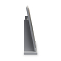 Henshaw Dressing Table Mirror Dusk Grey from Roseland Furniture