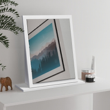 Henshaw Dressing Table Mirror White from Roseland Furniture