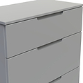 Henshaw 3 Drawer Deep Chest Dusk Grey from Roseland Furniture