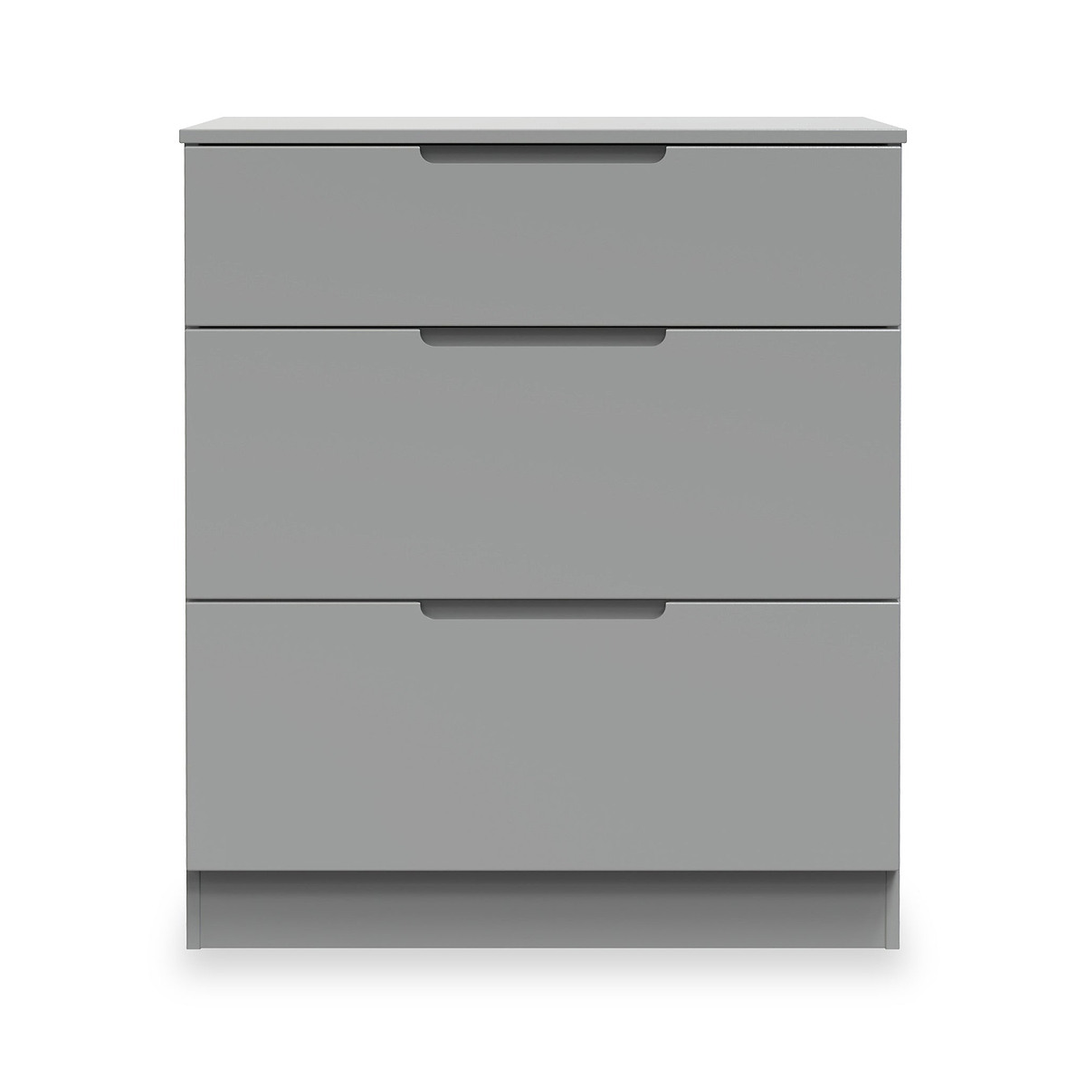 Henshaw 3 Drawer Deep Chest Dusk Grey from Roseland Furniture