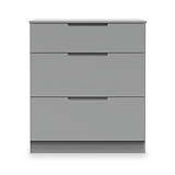 Henshaw 3 Drawer Deep Chest Dusk Grey from Roseland Furniture