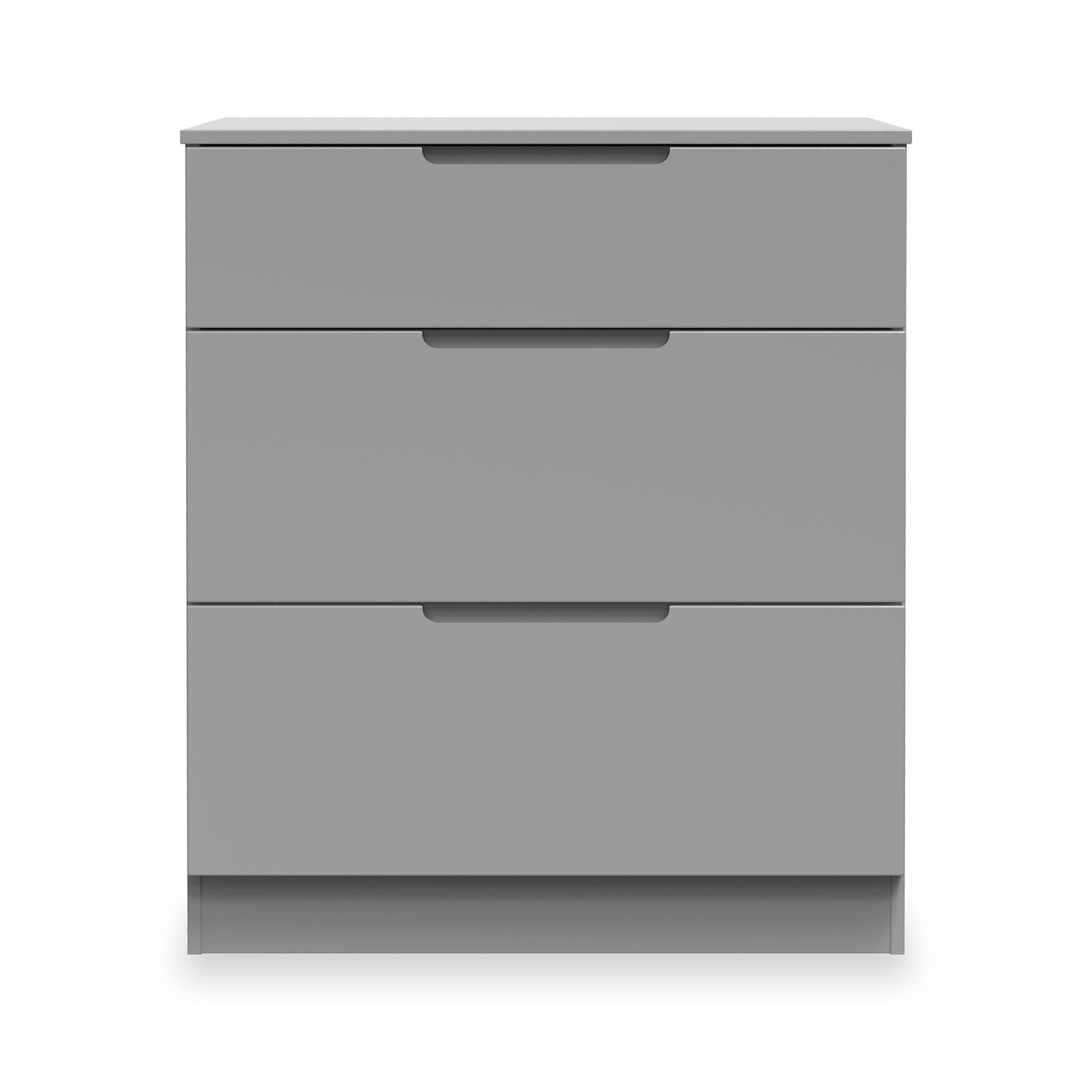 Henshaw 3 Drawer Deep Chest Dusk Grey from Roseland Furniture