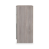Henshaw Grey Oak 3 Drawer Deep Chest from Roseland Furniture