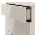 Henshaw Cashmere 3 Drawer Deep Chest from Roseland Furniture