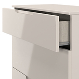 Henshaw Cashmere 3 Drawer Deep Chest from Roseland Furniture
