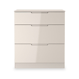 Henshaw Cashmere 3 Drawer Deep Chest from Roseland Furniture