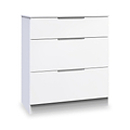 Henshaw 3 Drawer Deep Chest White from Roseland Furniture