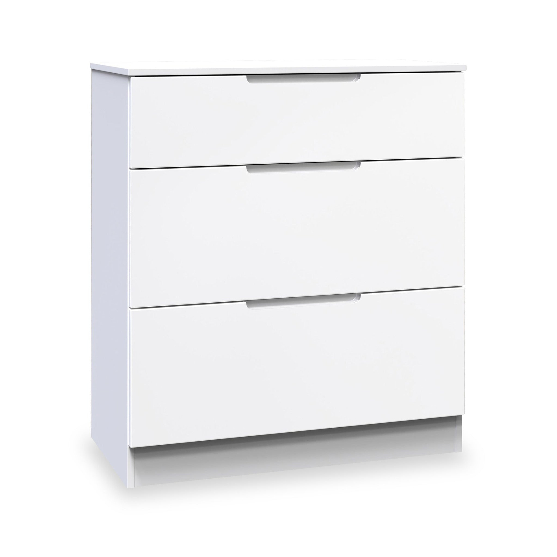 Henshaw 3 Drawer Deep Chest White from Roseland Furniture