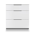Henshaw 3 Drawer Deep Chest White from Roseland Furniture