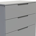 Henshaw 4 Drawer Deep Chest Dusk Grey from Roseland Furniture