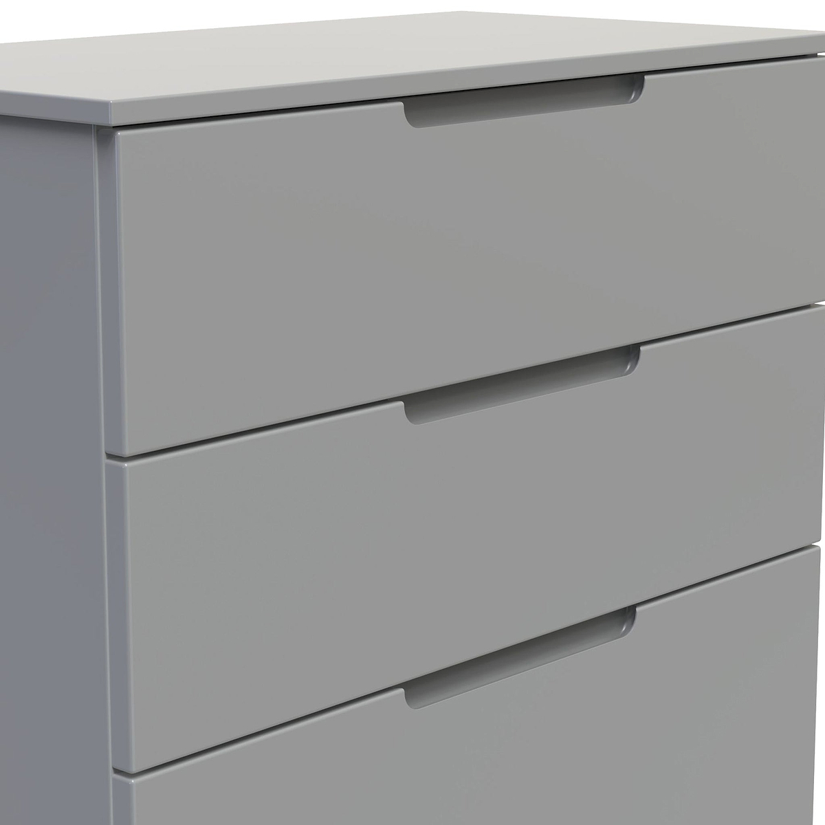 Henshaw 4 Drawer Deep Chest Dusk Grey from Roseland Furniture