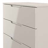 Henshaw Cashmere 4 Drawer Deep Chest from Roseland Furniture