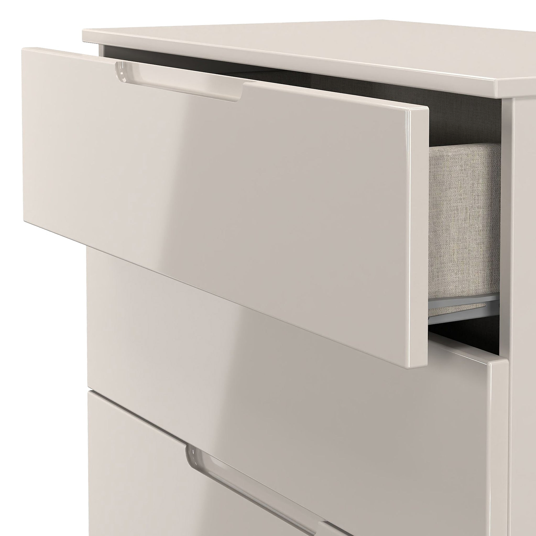 Henshaw Cashmere 4 Drawer Deep Chest from Roseland Furniture