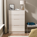 Henshaw Cashmere 4 Drawer Deep Chest from Roseland Furniture