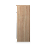 Henshaw 4 Drawer Deep Chest White Oak from Roseland Furniture
