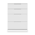 Henshaw 4 Drawer Deep Chest White from Roseland Furniture