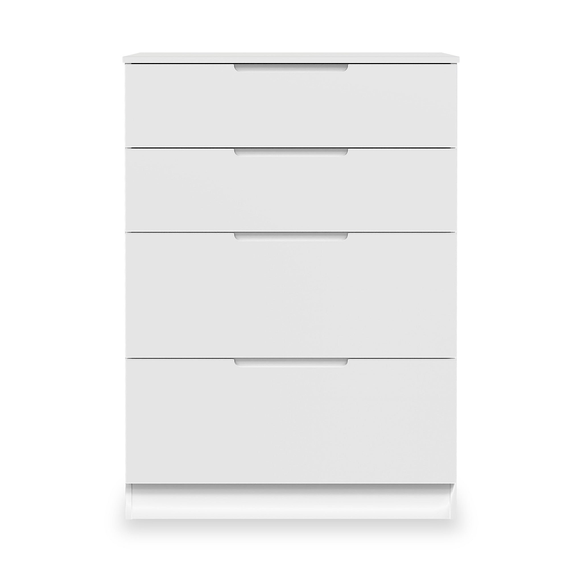 Henshaw 4 Drawer Deep Chest White from Roseland Furniture
