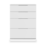 Henshaw 4 Drawer Deep Chest White from Roseland Furniture