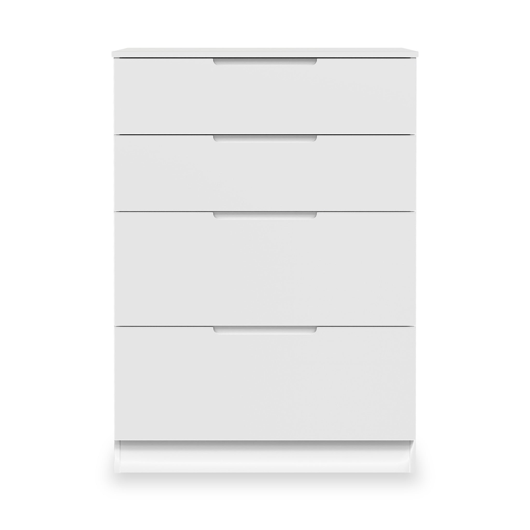 Henshaw 4 Drawer Deep Chest White from Roseland Furniture