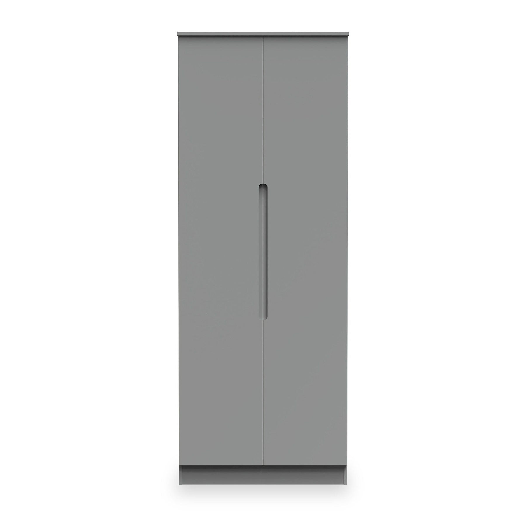 Henshaw Tall Double Wardrobe Dusk Grey from Roseland Furniture